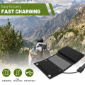 12W Foldable USB Solar Panel Cell Charger for Mobile Phone Hiking. 