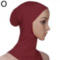 Womens Scarf Muslim Underscarf Women Veil Hijab Head Scarves Muslim Turbans Head for Women Hijabs Hijab Caps Hat Islamic.