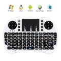 2.4 G Mini Bluetooth Portable Wireless Keyboard with Touchpad Mouse Multi-media Handheld Android Keyboard. 