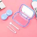 Contact Lens case for Travel Eye Care Contact Lens Kit Box Contact Lenses Storage Case Box Kit (1 pcs). 