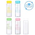Water Bottles Combo 5 Bình Thủy Tinh Đựng Nước My Bottle 500 Ml Kiểu Dáng Nhỏ Gọn Nắp Đậy Chống Tràn.