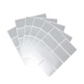 100pcs 23mmx42mm Gold Silvery Scratch Off Sticker Labels DIY adhesive Scratch off. 