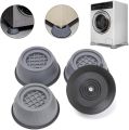 Shock pad 4 pcs noise cancelling washing machine support, washer and dryer anti-vibration pads, slip anti vibration and noise reducing rubber washing machine feet pads. 