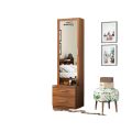 Dipto Stylish Small BOX Dressings Table with Storage Shan Teak Finish. 