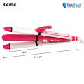 Kemei KM-3304 StyleCare Essential 3 in 1 Straight, Curl & Crimp for Women. 