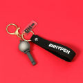 Kpop ENHYPEN Cheer Light Keychain Soft Rubber Key Chain Pendant. 