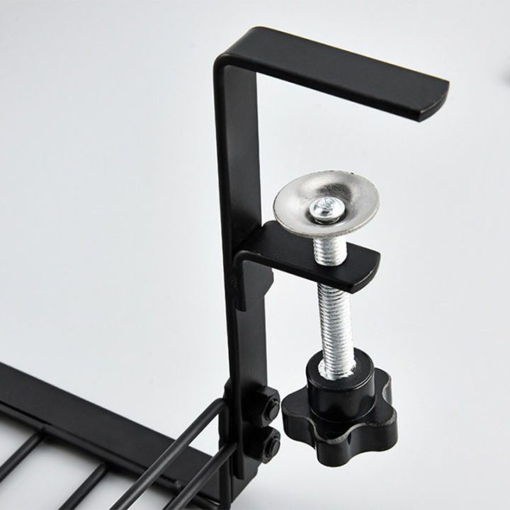 Under-desk%20Cable%20Management%20Rack%20Hanger%20Punch%20Free%20Hanging%20Wire%20Storage%20Organizer%20Wire%20Power%20Board%20Adapter%20Holder%20Basket%20Shelf%20-%20Image%203