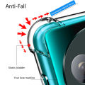 Olige Casing For Xiaomi 17 Ultra New transparent airbag four corners drop-proof all-inclusive phone case.