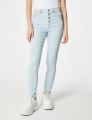 High-Waisted Skinny Jeans for Women - Stretch Denim, Sizes 24-36, Original Export Quality. 