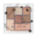 9 Colors Cool Toned Eyeshadow Palette Black Smokey Palette Matte Glitter Eyeshadow Palette Smoky Eye Shadow Eye Pigments Palett.
