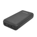 Awei 20000mAh USB Port Fast Charging Input Micro USB and Type C Quick Charge Black. 