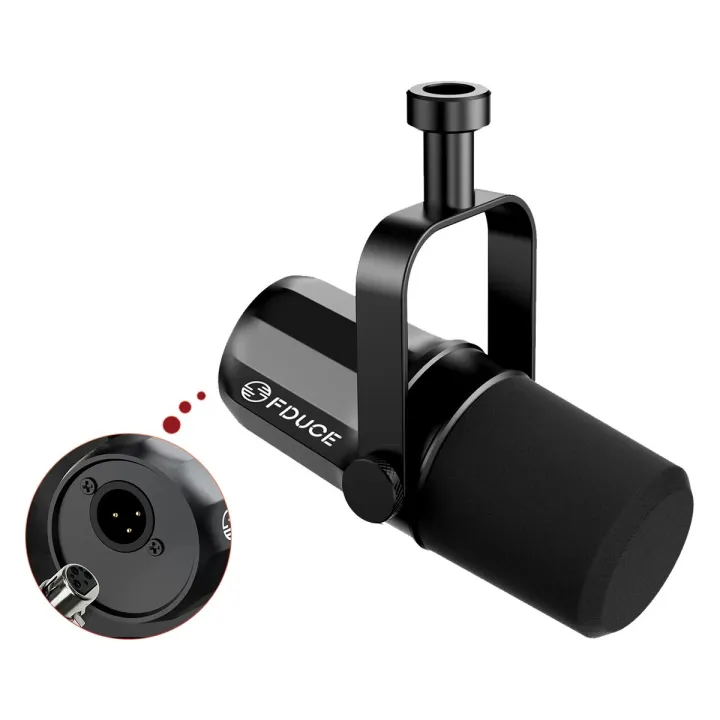 FDUCE%20SL40X/SL40%20USB/XLR%20Dynamic%20Microphone%20With%20Built-in%20Headset%20Output%20Sound%20Insulation,For%20Podcasts,Games,%20Live%20Broadcast%20-%20Image%207