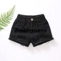 Girls shorts summer children's wear hot pants hole fashion denim shorts toddler girl calça infantil short bebe menina. 