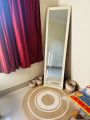 Natural & White Colour Jute Floor Mat/Rugs - 3 Feet. 