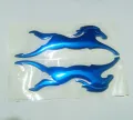 2PS TVS Apache Horse Side Badge Logo/Decal Model Emblem 3D Adhesive Both Side of Petrol Tank Monogram Sticker for Bikes.