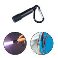 1Pcs Mini LED Flashlight - Keychain Keyring Aluminum LED Light Torch Key Chain.