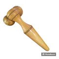 Wooden 3D Messenger & kather massage ball for body. 