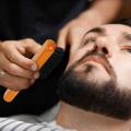 Boar Bristle Beard Brush Anti Static Styling Comb With Wood Handle Men Hairdressing Face Hair Shaving Mustache Grooming Kit Tool.