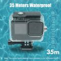 Andoer Sport Camera Waterproof Case 35M Protective Underwater Housing Shell with Storage Case-black. 