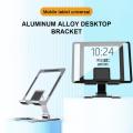 RYRA T17 Aluminum Alloy Desktop Foldable Tablet Holder For iPad Phone Universal Desktop Stand Holder within 4-12inch Phone. 