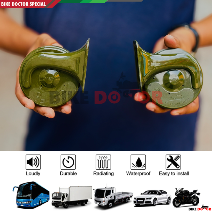 KPLUS%20(8+8%20cm)%20Water%20Resistant%20Loud%20Electromagnetic%20Snail%20Horn%20for%20Bike%20Motorcycle%20Car%202%20%20Pcs%20POP%20Horn%20with%20Clumps%2060dB%2012V%20410Hz%20510Hz%20-%20Image%203