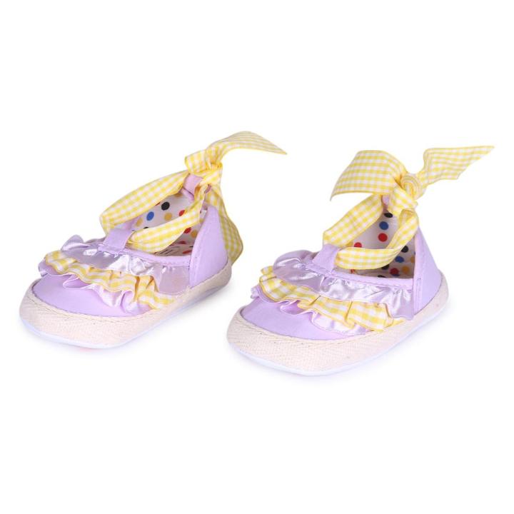 Pink Artificial Leather Shoe for Baby