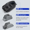 Ulanzi AB02 Outdoor Sling Bag – 9L Crossbody Camera Chest Bag with Weather-Resistant Fabric, AirTag Pocket, Customizable Dividers, and Quick Access Design for Travel, Photography, and Commuting. 