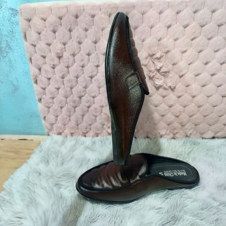 MARVEL%20FASHIONS%20NEW%20%20Fashionable%20Half%20Shoe%20For%C2%A0Men%C2%A0Black%20-%20Image%204