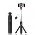 Xt02Bluetooth Extendable Selfie Stick with Wireless Remote for Making TikTok, Vlog Videos and Tripod Stand Selfie Stick for for Mobile and All Smart Phones-b Arham Gedget. 