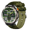 HT30 smartwatch outdoor sports waterproof Bluetooth call 1.7 large screen LED light. 
