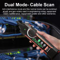 Noyafa Network Cable Tester NF-8209S Cable Tracker LCD Display Poe Checker Cat5 Cat6 Measure Length Wiremap Tester Network Tools.
