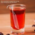 Tea Strainer - Stainless Steel Tea Diffuser Stick for Loose Tea Infusers Pen Tea Infuser Strainers. 