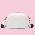 Hush Puppy Bag Women's shoulder bag Textured small square bag trendy fashion sling bag PU leather. 