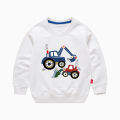 Children's boys' sweatshirt 2024 autumn new foreign style tide Korean version of spring and autumn boys and children's autumn clothes. 