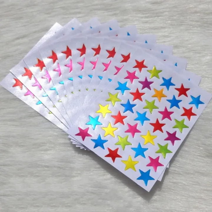 10Sheets/800pcs%20Star%20Shape%20Stickers%20Labels%20for%20Students%20Notebook%20Decoration%20Teacher%20Reward%20Sticker%20Gift%20Kids%20Stationery%20Sticker%20-%20Image%202