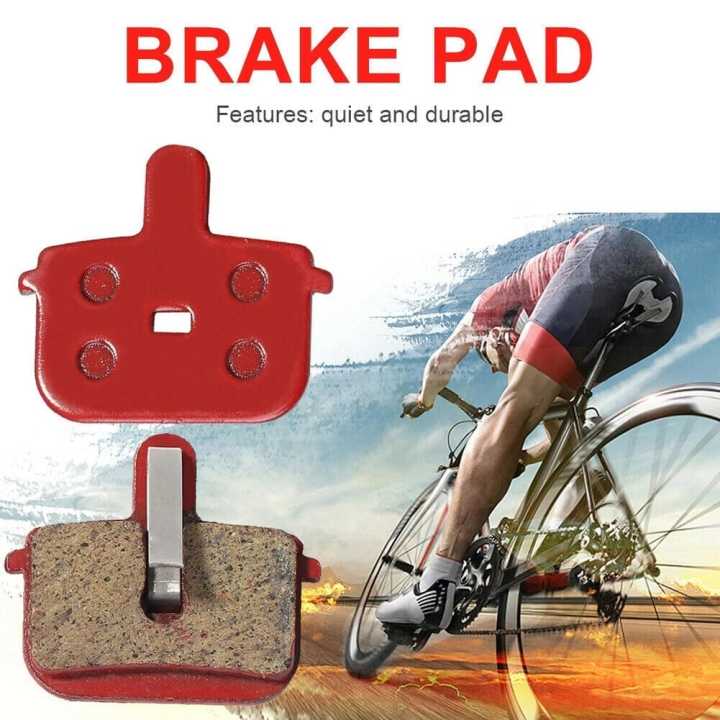 2 PCS Mountain Bike Disc Brake for PADS Resin Semi-metallic Brake for PADS