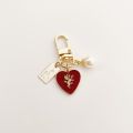 Pearl Love Rose Vintage Keyring For Airds 1 2 Case Red Earphone Protective Case For Airds Pro 3 Headphone Case Cute.