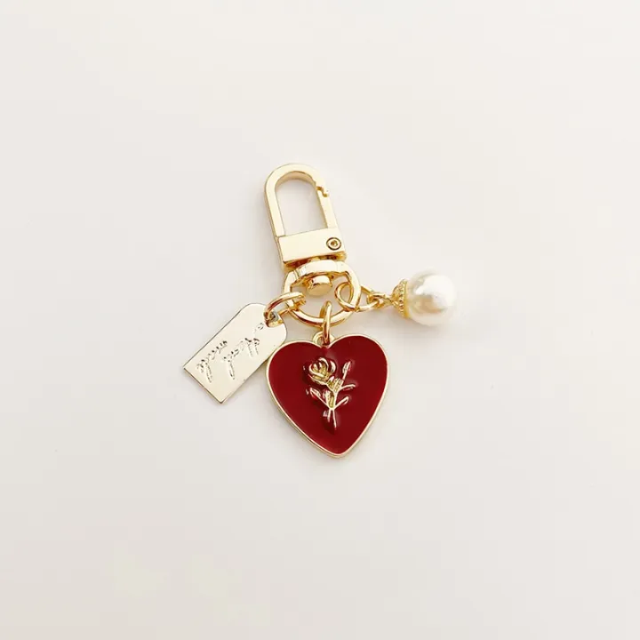 Pearl%20Love%20Rose%20Vintage%20Keyring%20For%20Airds%201%202%20Case%20%20Red%20Earphone%20Protective%20Case%20%20For%20Airds%20Pro%203%20Headphone%20Case%20Cute%20-%20Image%202