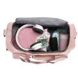 Travel Duffel Bag for Women Men, Sports Gym Bag with Shoes Compartment, Waterproof Travel Bag Overnight Bag with Dry Wet Separated Pocket, Carry Luggage Bag for Weekender, Sports, Gym, Travel.
