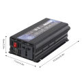 Sine Wave Inverter, Low Noise 2000W Over Temperature Protection Universal Car Power Transformer for Outdoor Activities. 