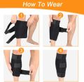 Calf Brace Adjustable Shin Splint Support Sleeve Leg Compression Wrap for Pulled Calf Muscle Pain Strain Injury, Swelling, Fits Men and Women.