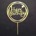 1pcs Happy Birthday Cake Topper for Cake Decoration - Random Design. 