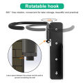 Bicycle Hook Rack Vertical Bike Rack Wall Mount for Space-saving Bicycle Storage Universal Garage Hanger with Helmet Hook less Than Space-saving Bike Rack.