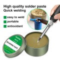 Soldering paste rosin flux lead-free easy to soldering soldering iron repair Iron sheet stainless steel sheet nickel solder wire MuXiaRe. 