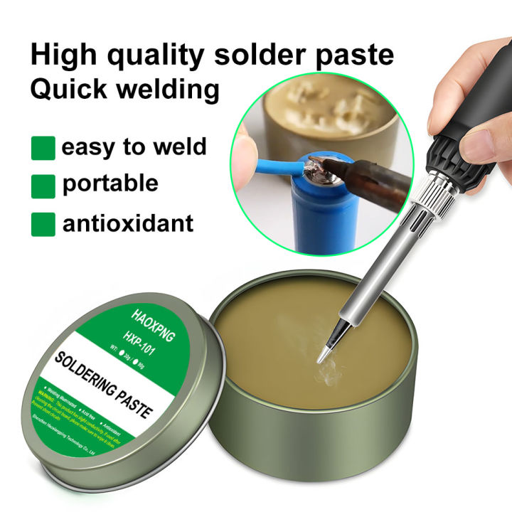 Soldering paste rosin flux lead-free easy to soldering soldering iron repair Iron sheet stainless steel sheet nickel solder wire MuXiaRe