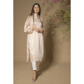 Retail Remedy Peach Bishop Sleeve Long Kurti. 