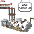 New WW2 Military Small Building Block Brick World War 2 Mini US Soviet Chinese Army Figures s Block Brick MOC Toy For Kids Superman.