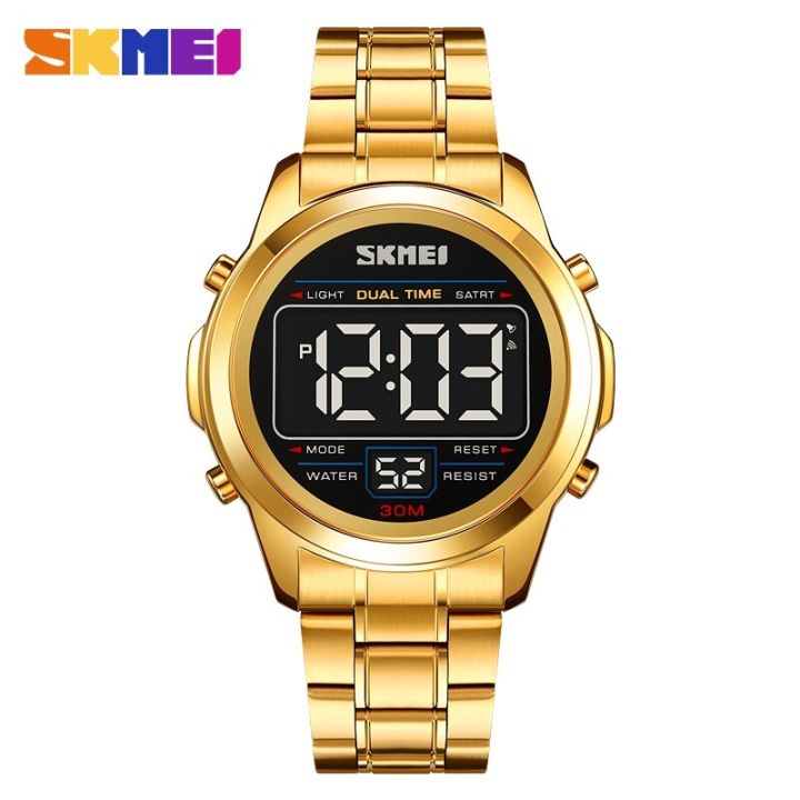 SKMEI Electronic Watch With Luminous Alarm Clock 30m