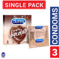 Durex Extra Thin Wild Chocolate Flavored Condom 3pcs. 