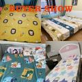 Customized LOGO Photo Cartoon Anime Flat Sheets Soft Personalized Luxury Bed Sheet Twin FULL Queen Size Kids Gift Bed Cover.